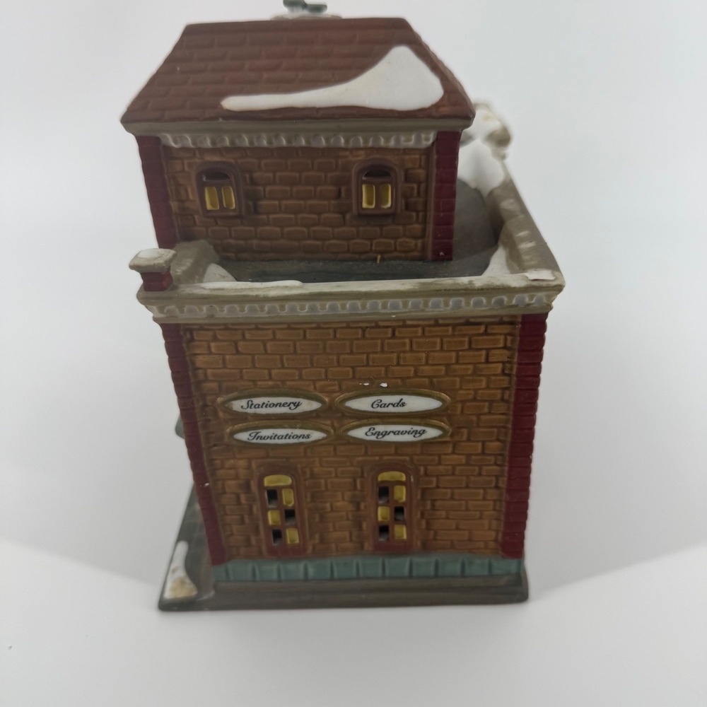 Vintage Department 56 Riverside Row Shops 58888 Christmas in the City Retired - Picture 5 of 12